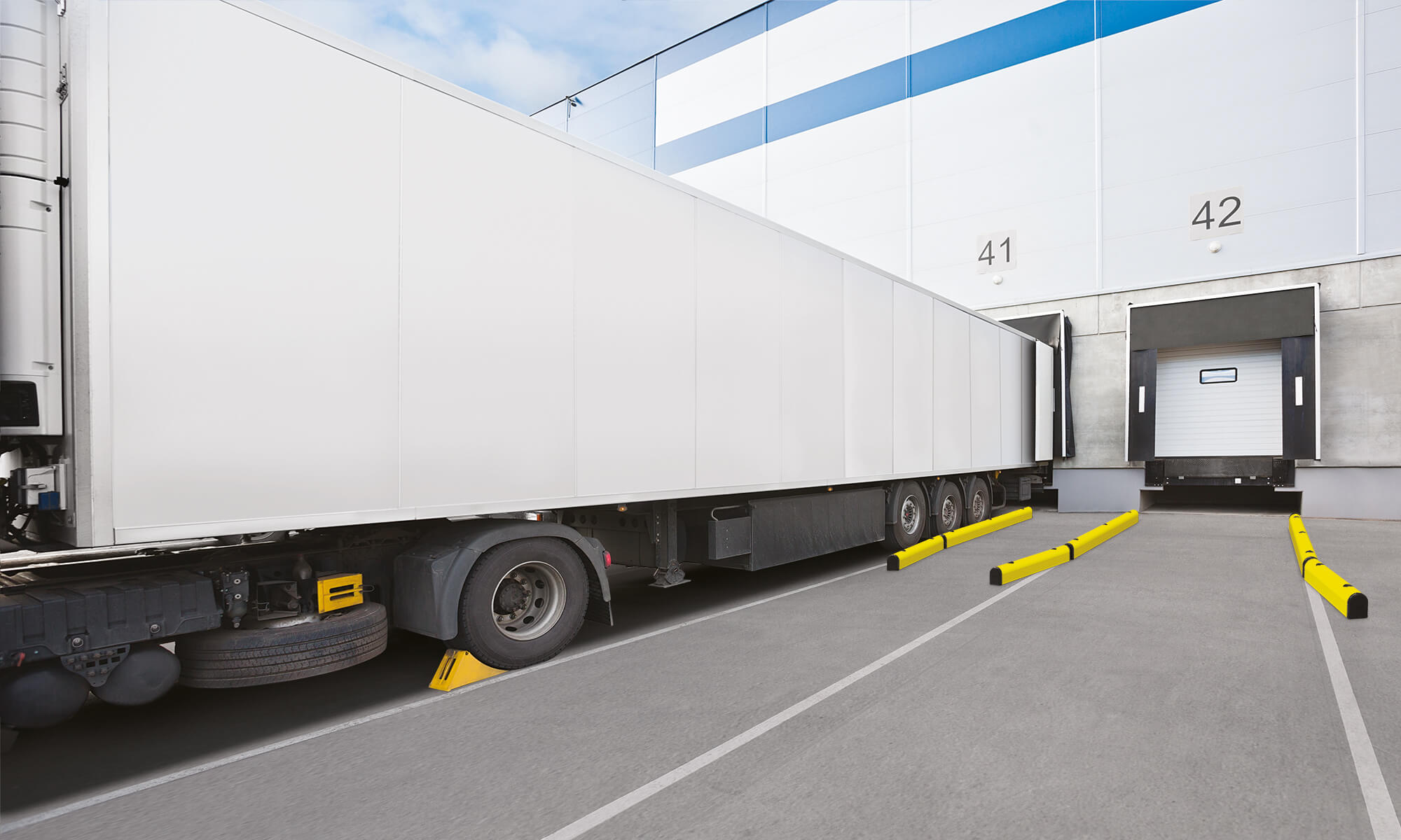 ELD MPM Rugalmas Ütközésvédelem Truck Line Kamionvezető Sín